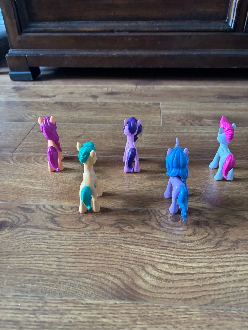 My Little Pony Mini Pony Figures - Blue, Purple, Teal, Cream, Pink
